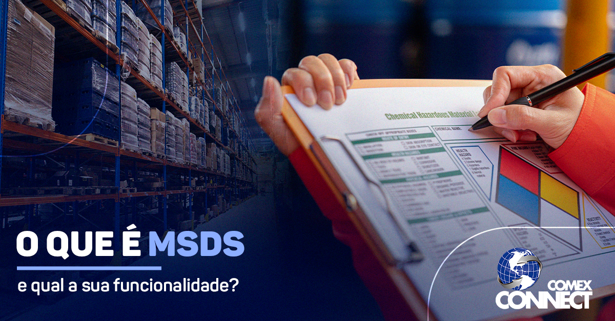 O que é MSDS e qual a sua funcionalidade?
