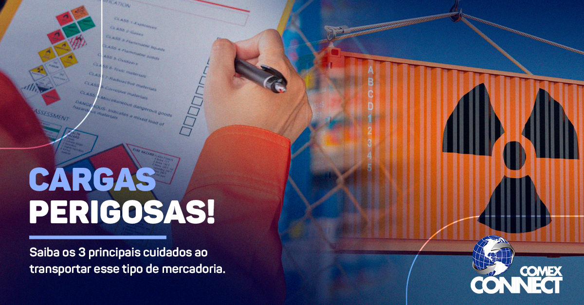 Cargas perigosas! Saiba os 3 principais cuidados ao transportar esse tipo de mercadoria