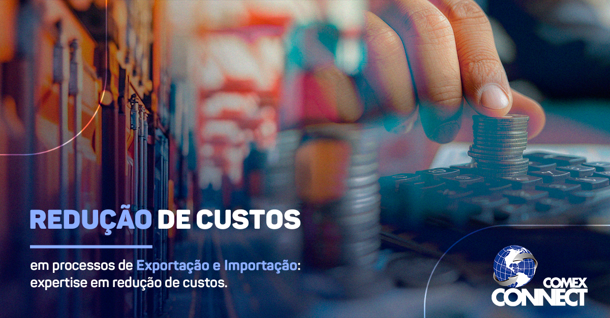 Redução de custos em processos de exportação e importação com a Connect Comex.